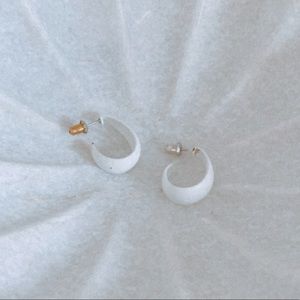 Vintage Retro White hoops